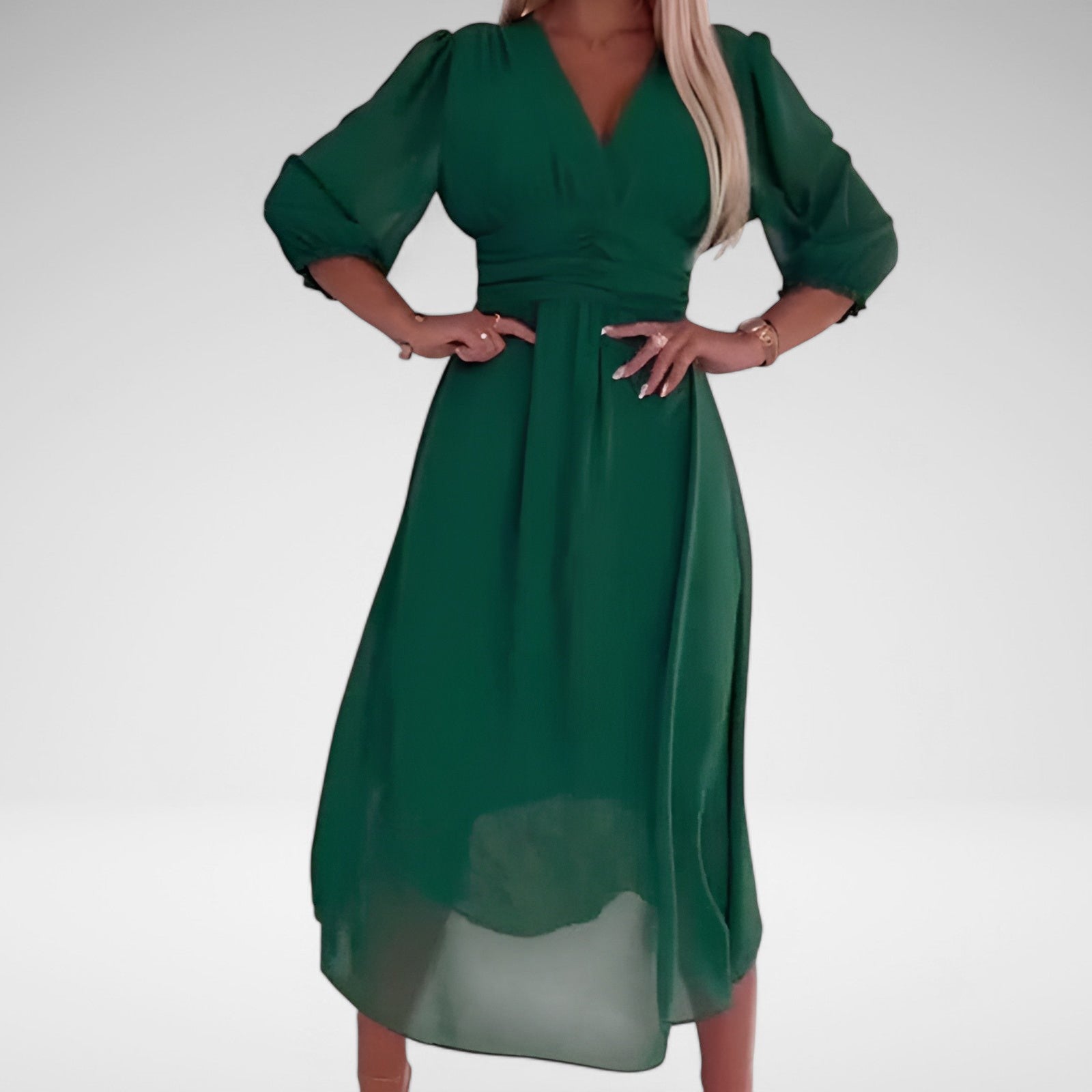 Celina | Elegant Midi Dress