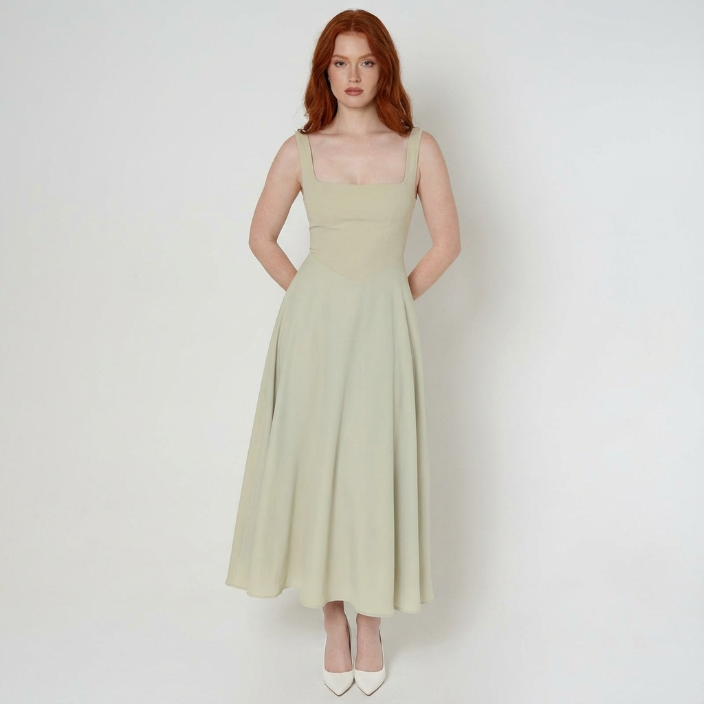 Elena | Elegante midi-jurk voor dames