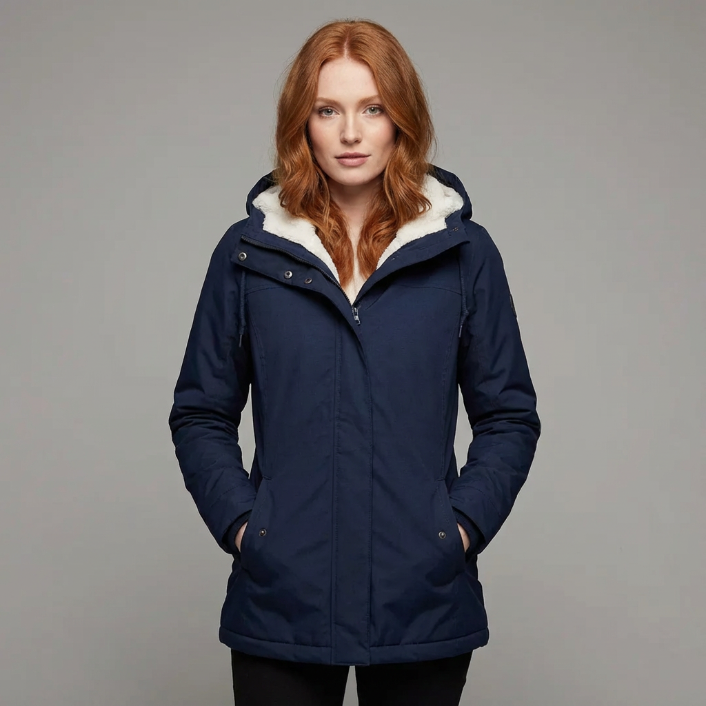 Maggie | Warme softshell winterjas met fleecevoering