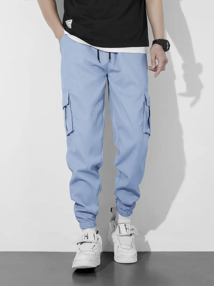 Men's Cargo Joggers | Adjustable Fit with Utility Pockets