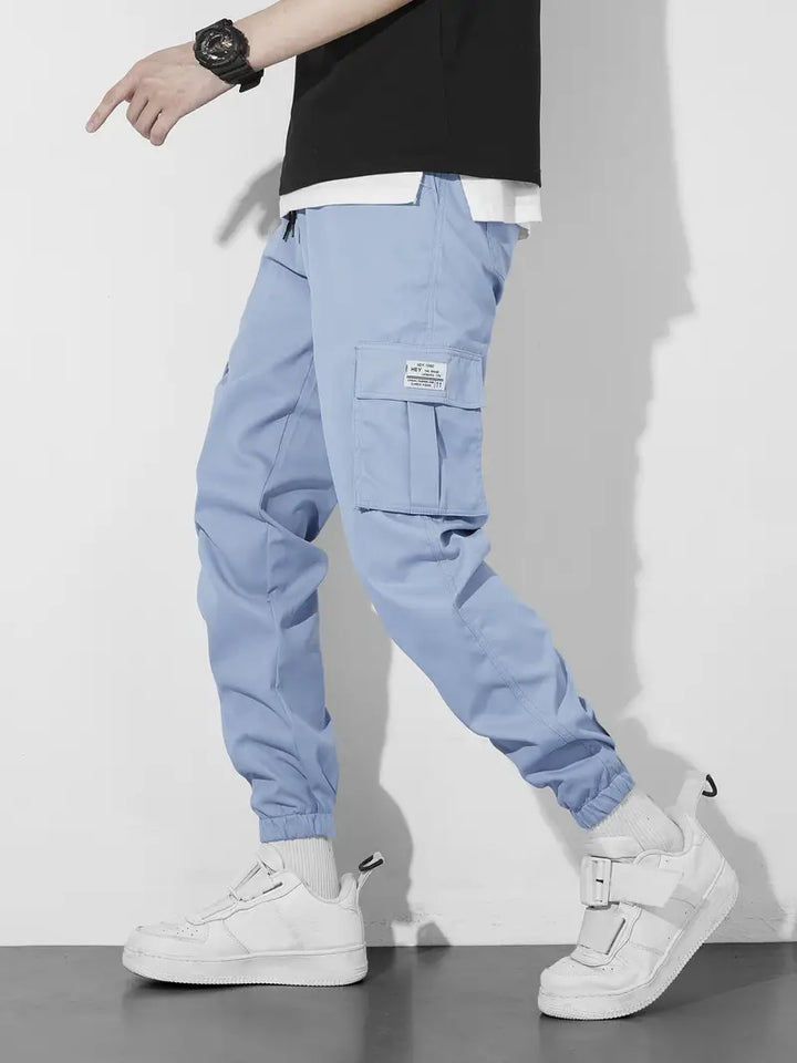 Men's Cargo Joggers | Adjustable Fit with Utility Pockets