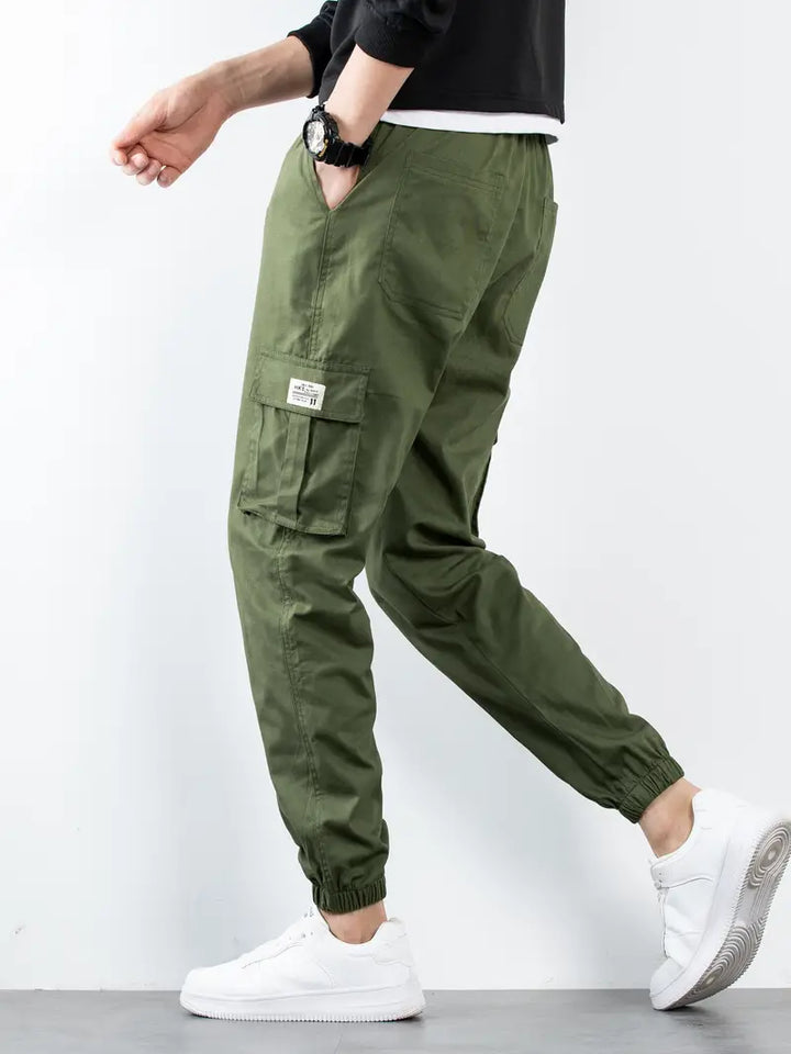 Men's Cargo Joggers | Adjustable Fit with Utility Pockets