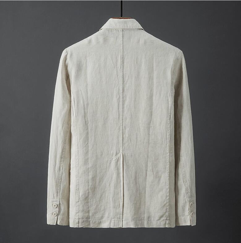 Men's Lightweight Linen Blazer | Tailored Fit & Breathable