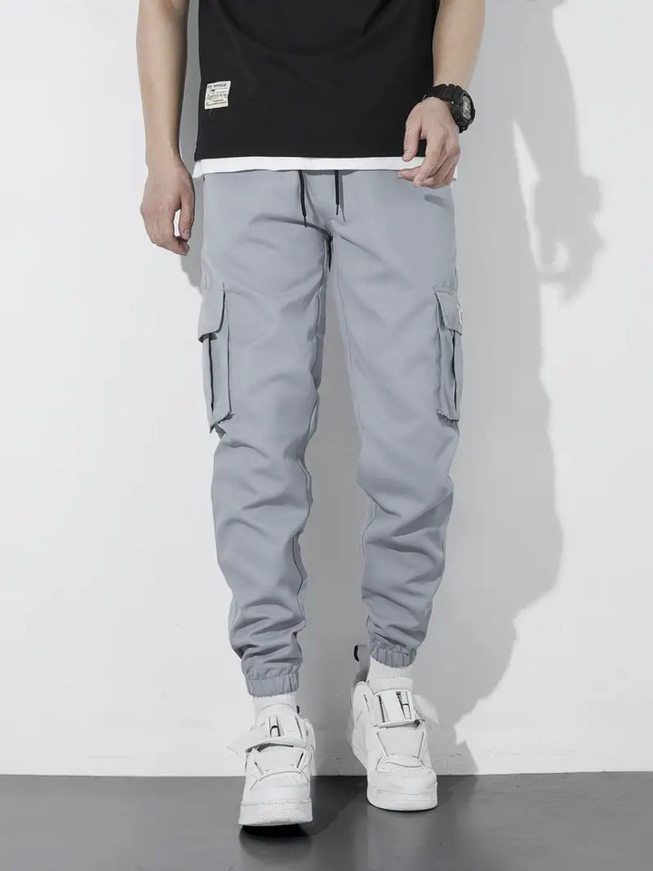 Men's Cargo Joggers | Adjustable Fit with Utility Pockets