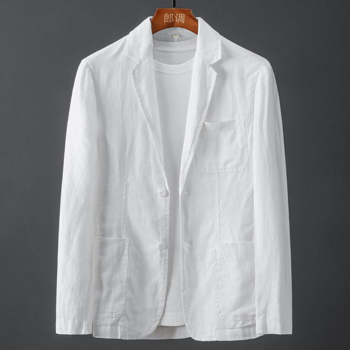 Men's Lightweight Linen Blazer | Tailored Fit & Breathable