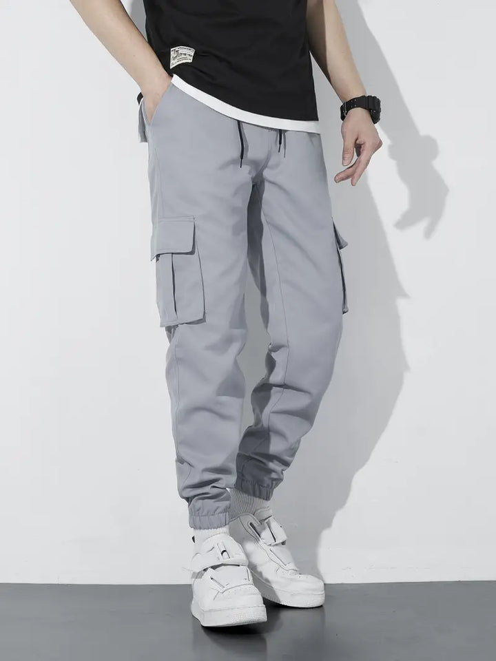 Men's Cargo Joggers | Adjustable Fit with Utility Pockets