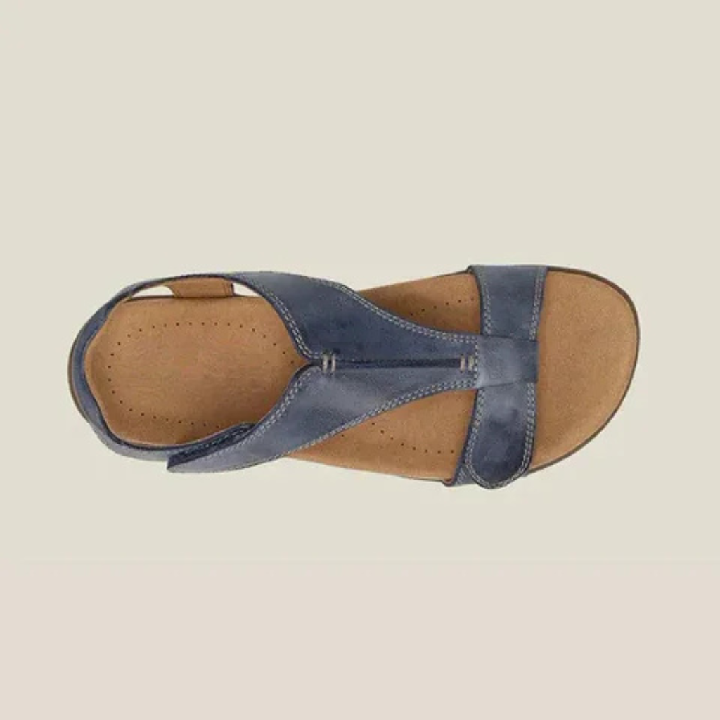 Beckett | Women's Leather Arch-Support Strap Sandals