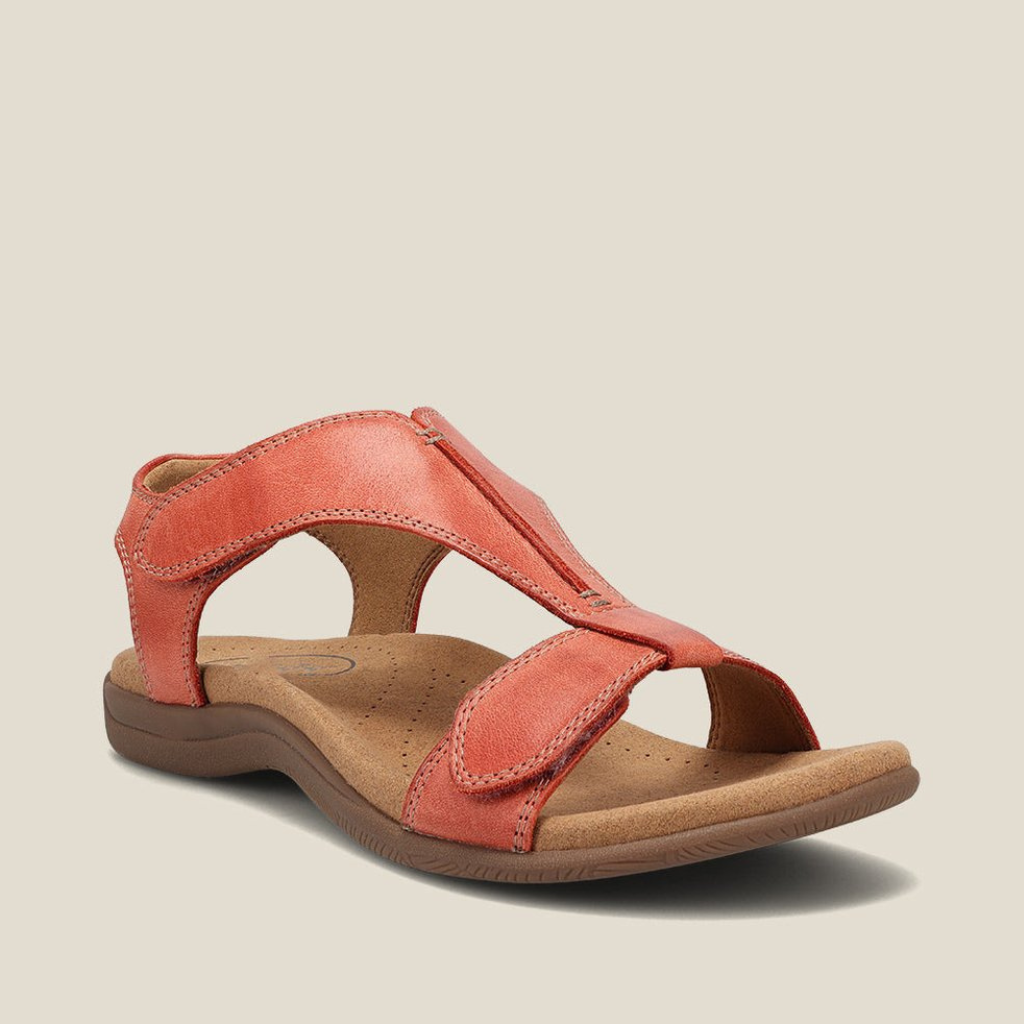 Beckett | Women's Leather Arch-Support Strap Sandals