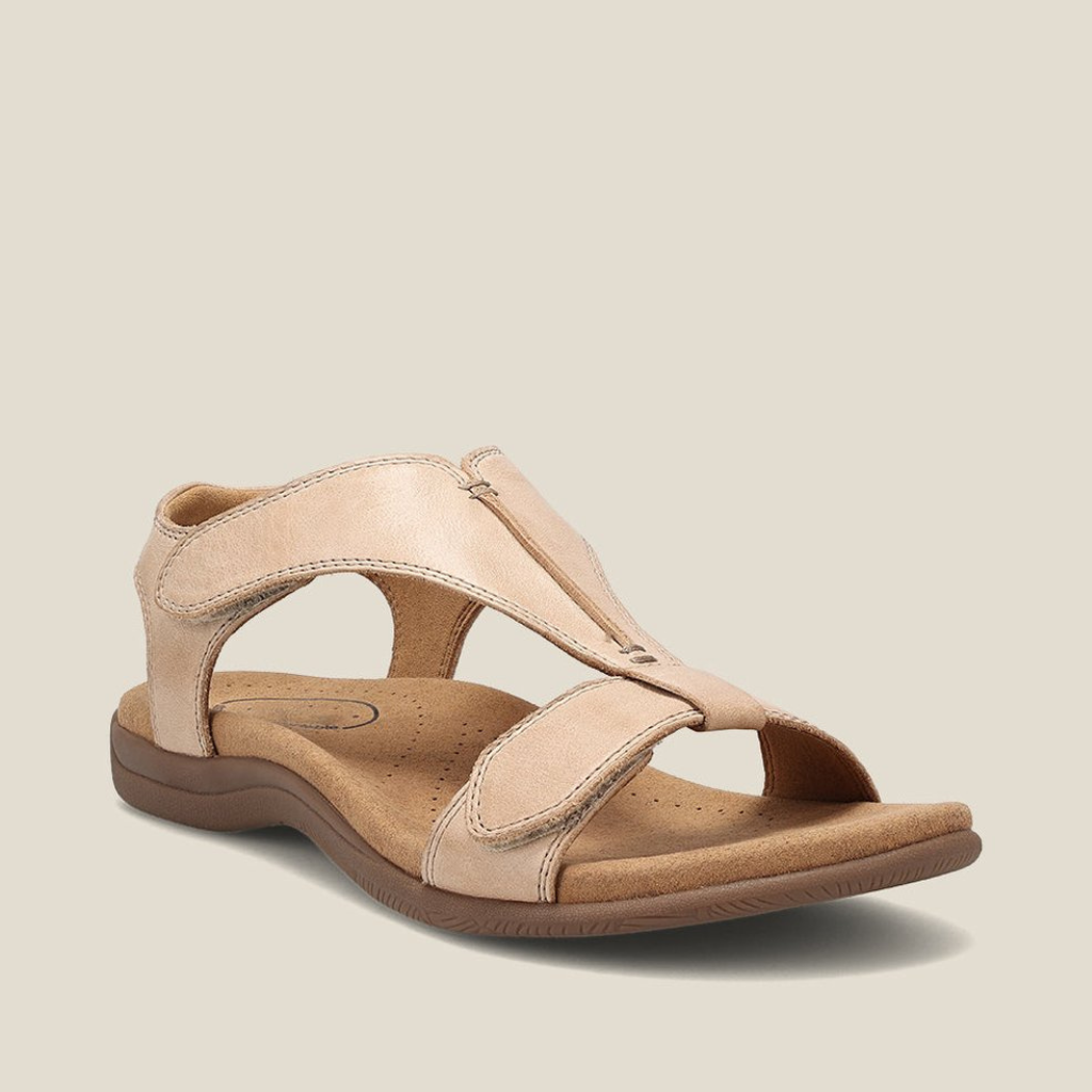 Beckett | Women's Leather Arch-Support Strap Sandals