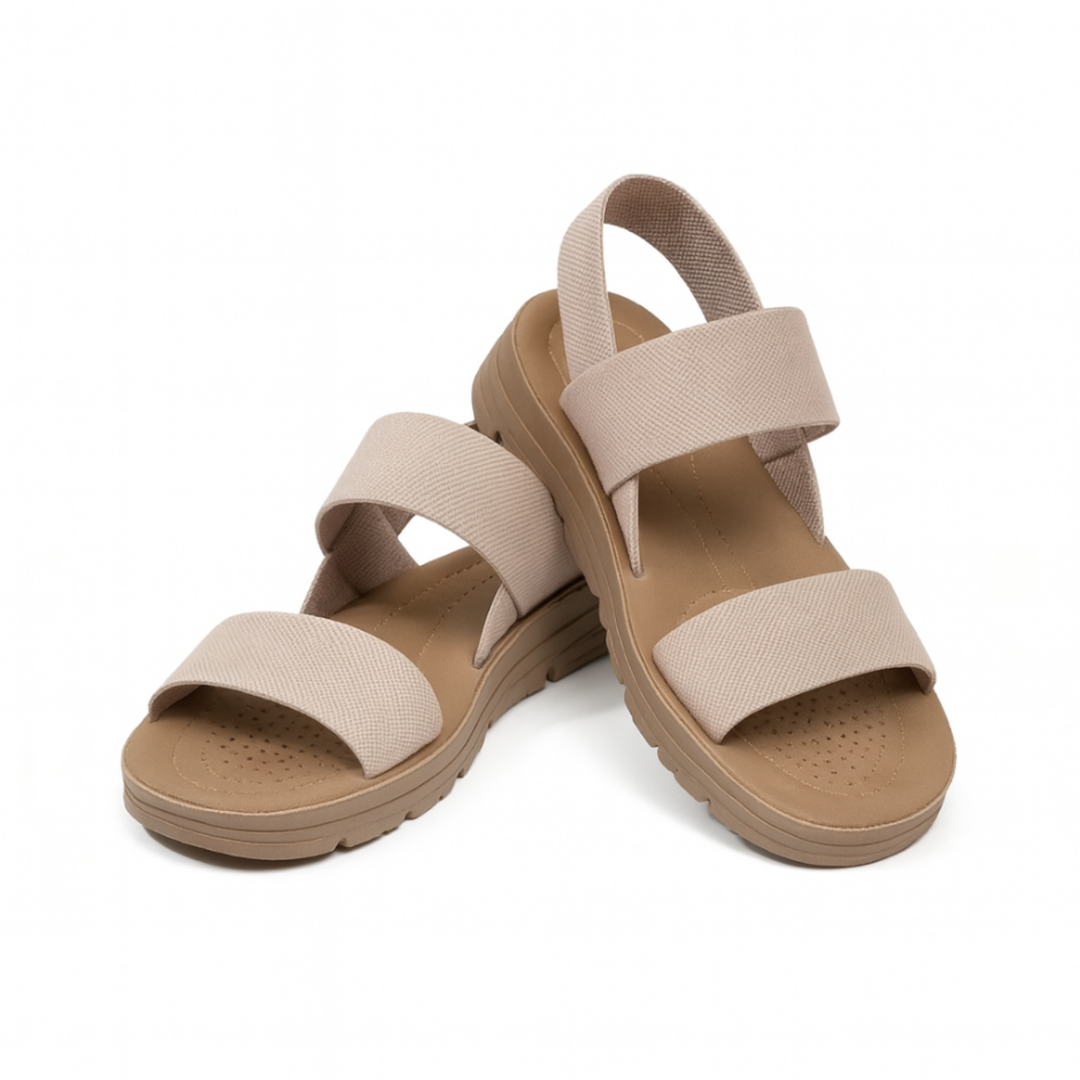Calla | Women's Arch-Support Double-Strap Flatform Sandals