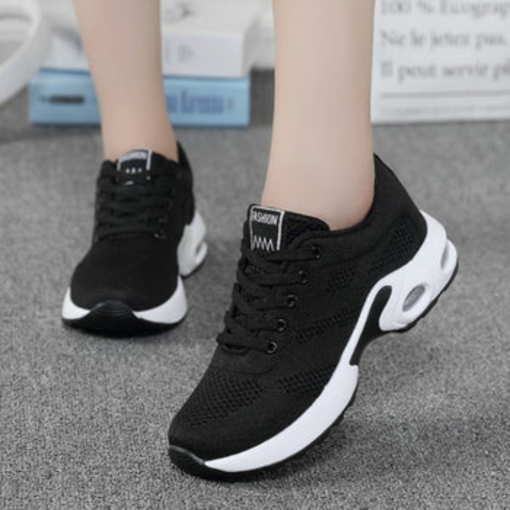 Callie | Women's Breathable Air-Cushion Knit Trainers
