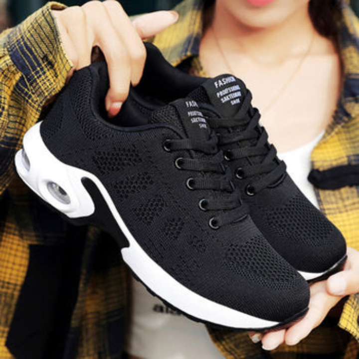 Callie | Women's Breathable Air-Cushion Knit Trainers