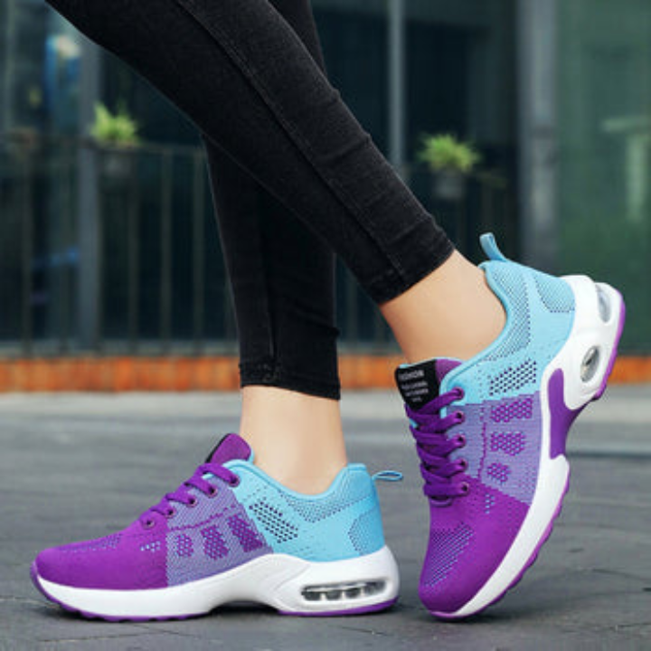 Callie | Women's Breathable Air-Cushion Knit Trainers