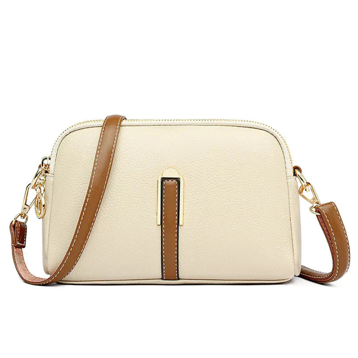 Faroe | Women's Leather Zip-Top Compact Crossbody Bag
