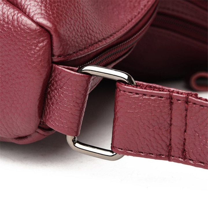 Inara | Women's Vegan Leather Multi-Pocket Hobo Crossbody Bag