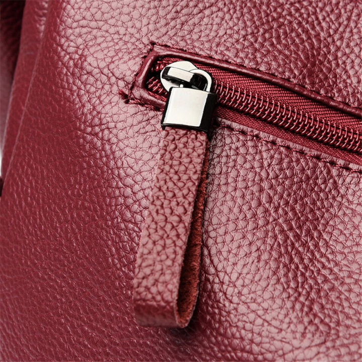 Inara | Women's Vegan Leather Multi-Pocket Hobo Crossbody Bag