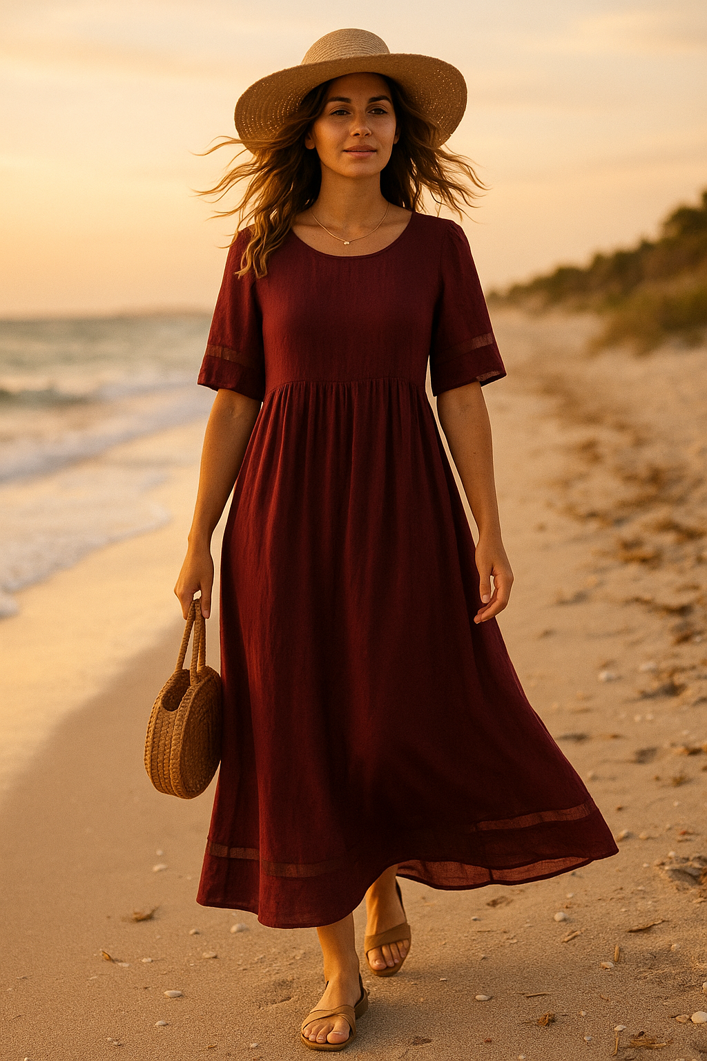 Kalinda | Flattering Maxi Dress