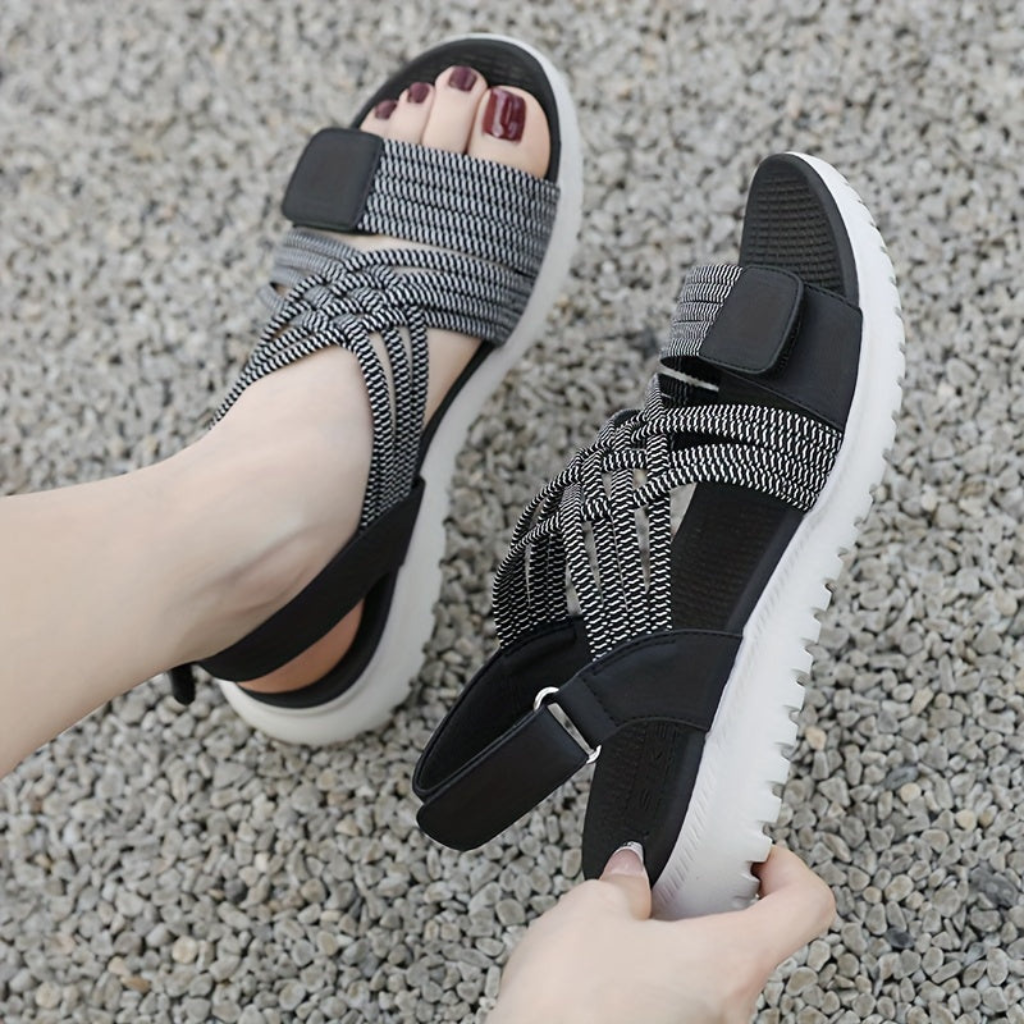 Kessler | Women's Breathable Strappy Cage Slingback Sandals
