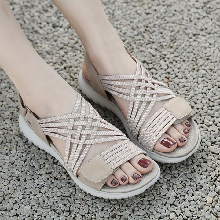 Kessler | Women's Breathable Strappy Cage Slingback Sandals