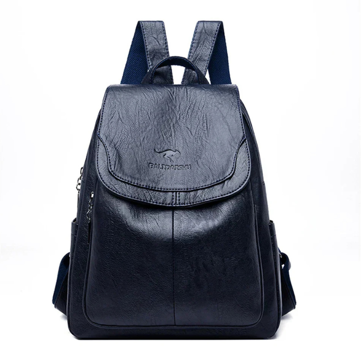Kodie | Women's Vegan Leather Flap-Top Backpack