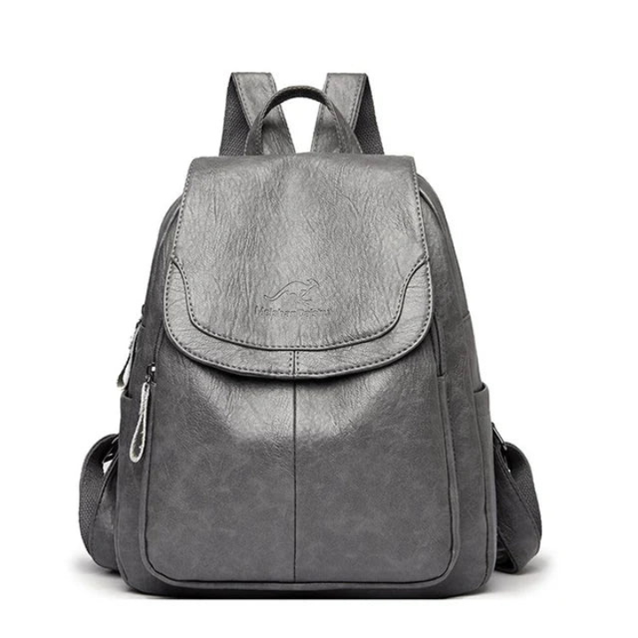 Kodie | Women's Vegan Leather Flap-Top Backpack