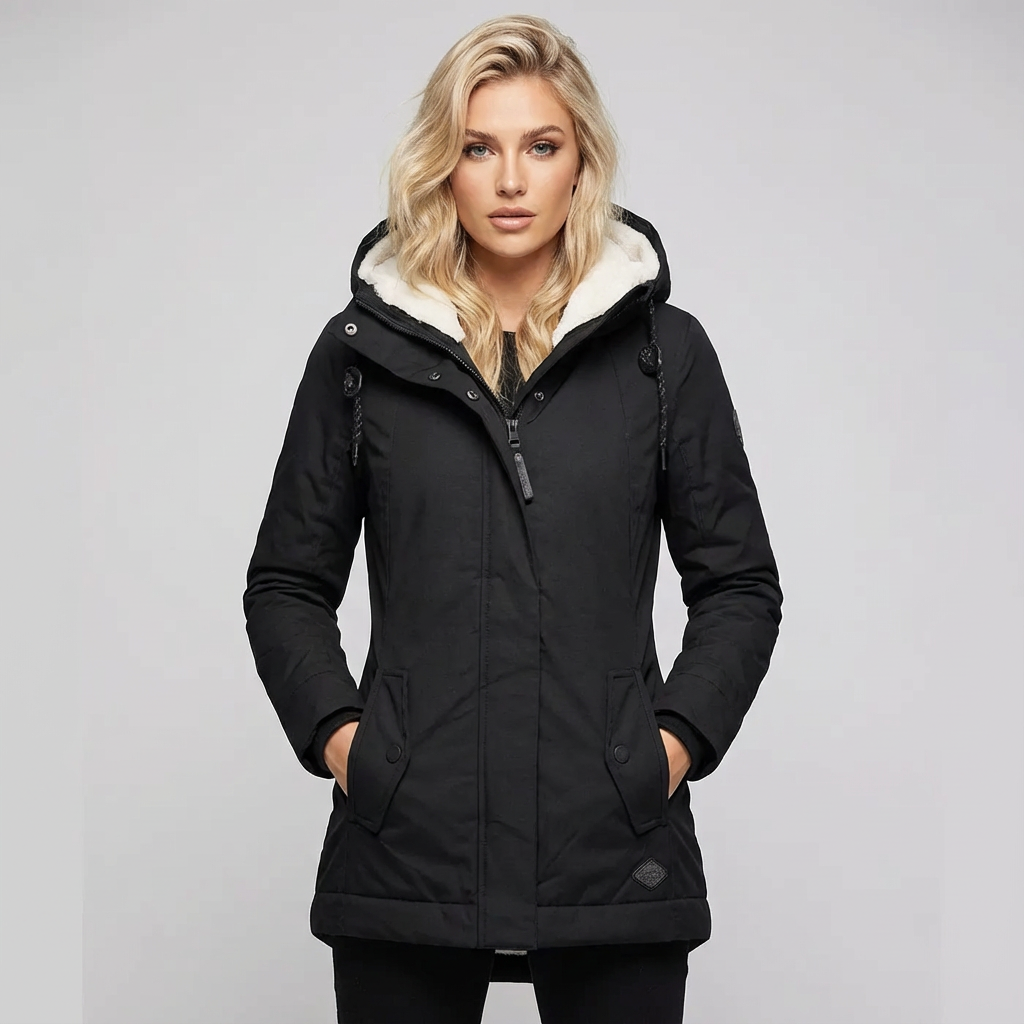 Maggie | Warme softshell winterjas met fleecevoering