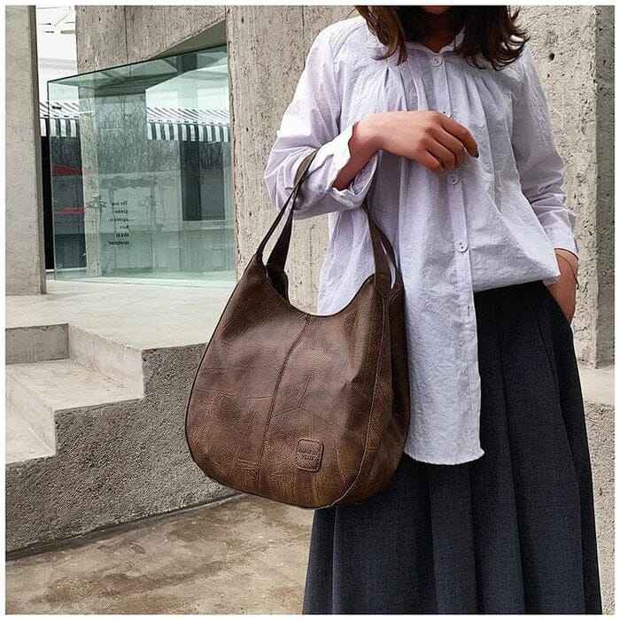 Marlowe | Women's Leather Large Hobo Shoulder Bag