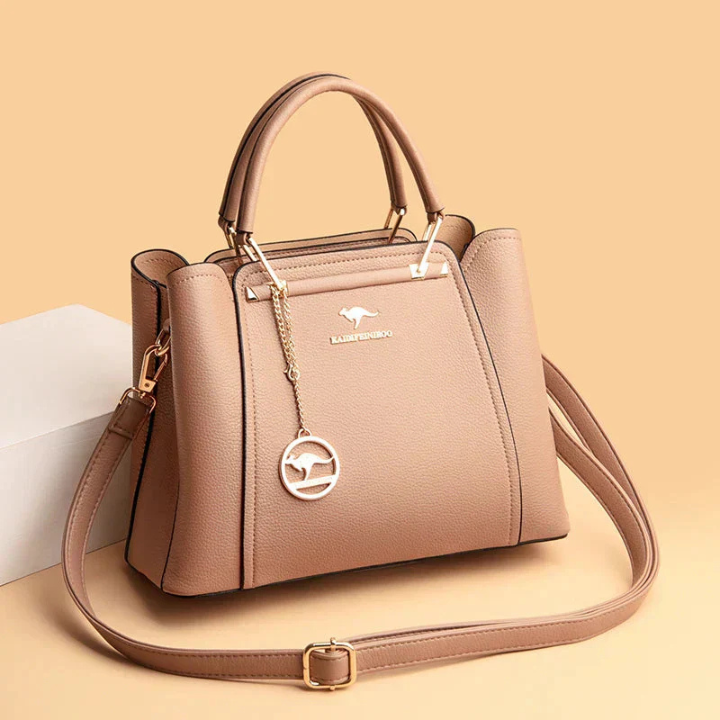 Medici | Women's Leather Structured Top-Handle Crossbody Bag