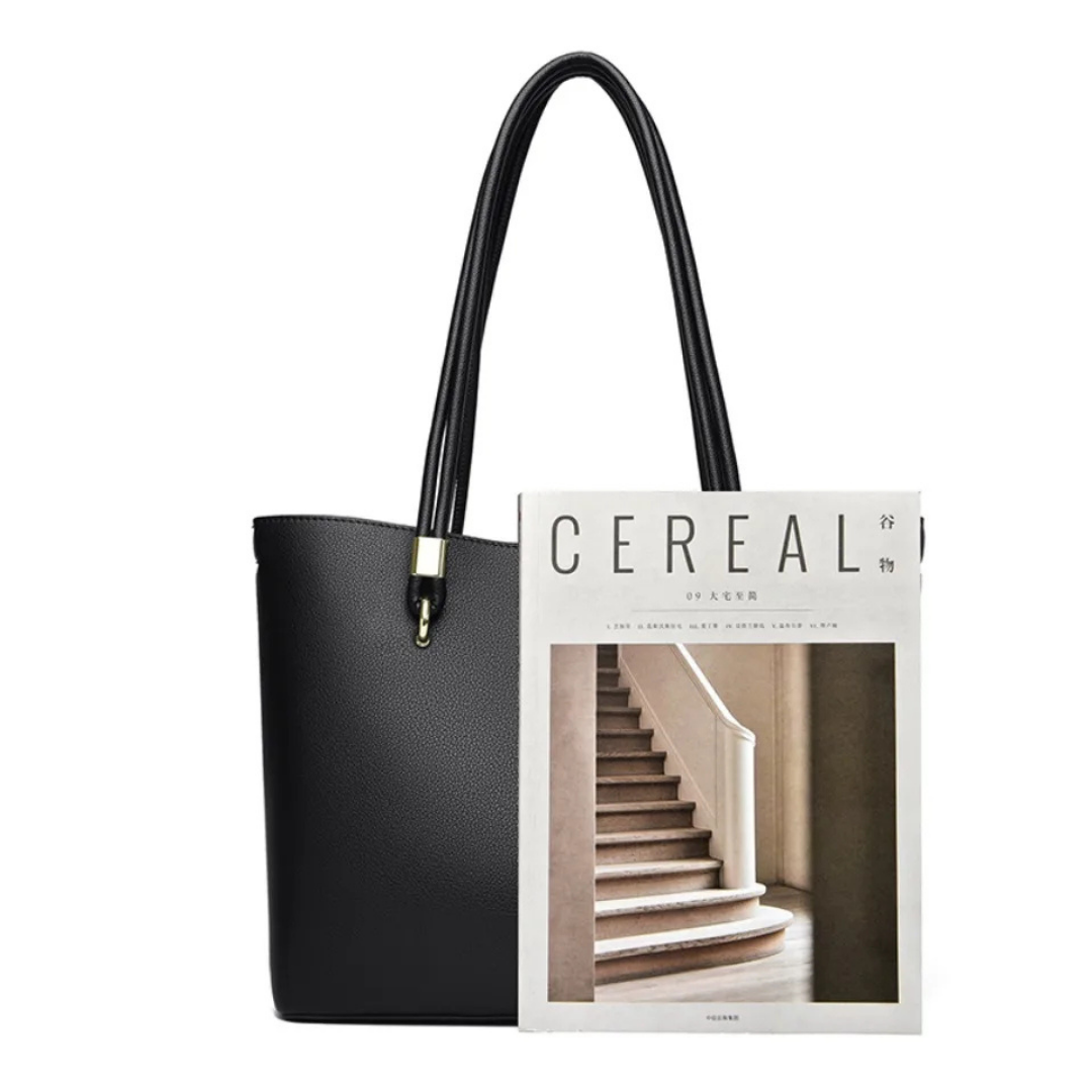 Remi | Women's Leather Minimalist Tote Bag Elegant
