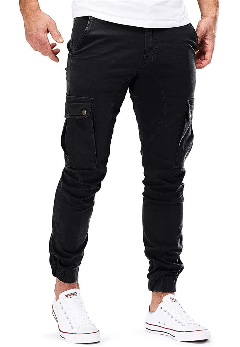 Athletic Cargo Pants | Adjustable Waist & Utility Pockets