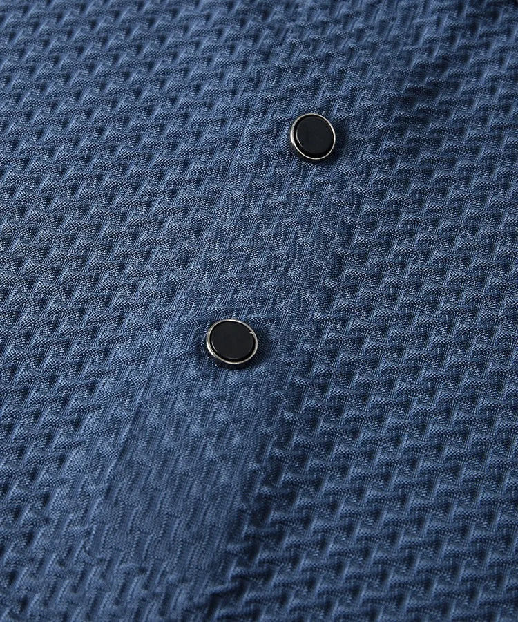 Luxury Textured Polo Shirt | Breathable & Soft