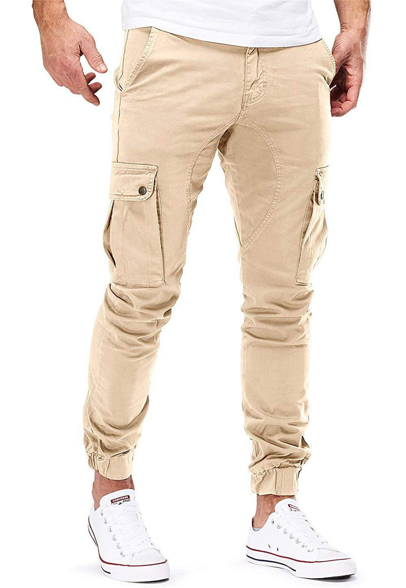 Athletic Cargo Pants | Adjustable Waist & Utility Pockets