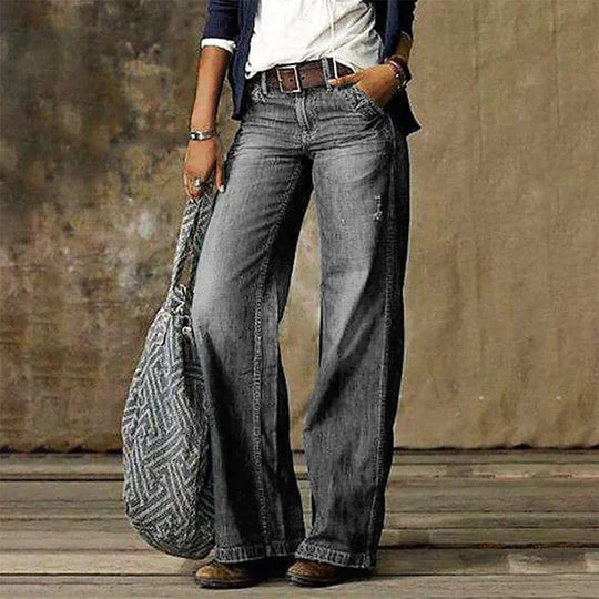 Sienna | Women's Denim High-Waist Extra Wide Leg Jeans