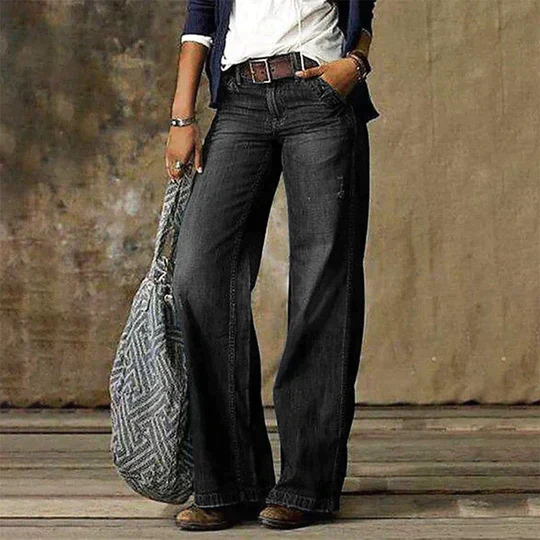 Sienna | Women's Denim High-Waist Extra Wide Leg Jeans