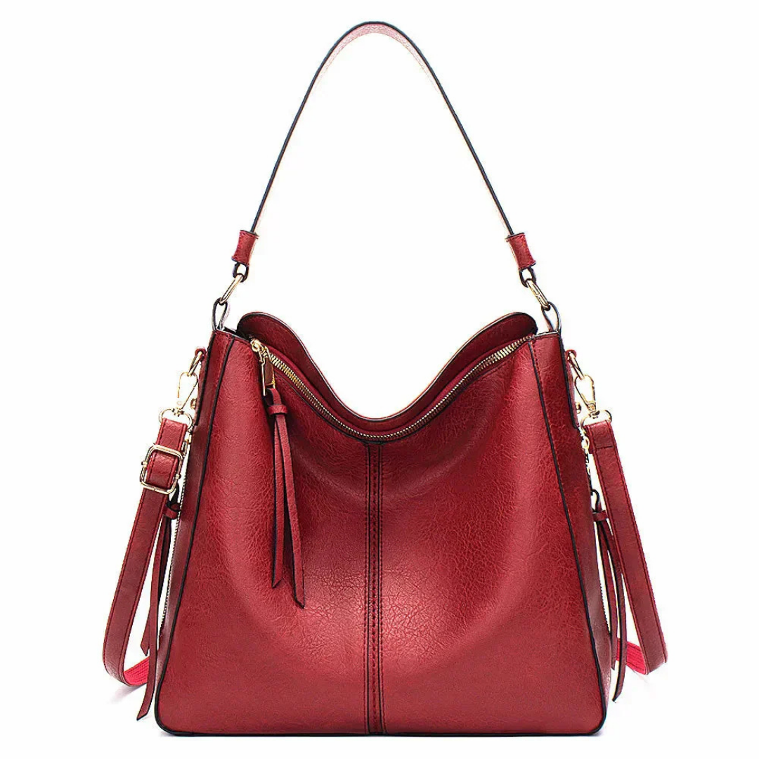 Sutton | Women's Leather Slouchy Hobo Shoulder Bag Chic