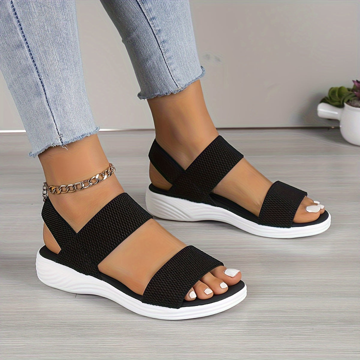 Tilda | Women's Arch-Support Elastic Strap Platform Sandals