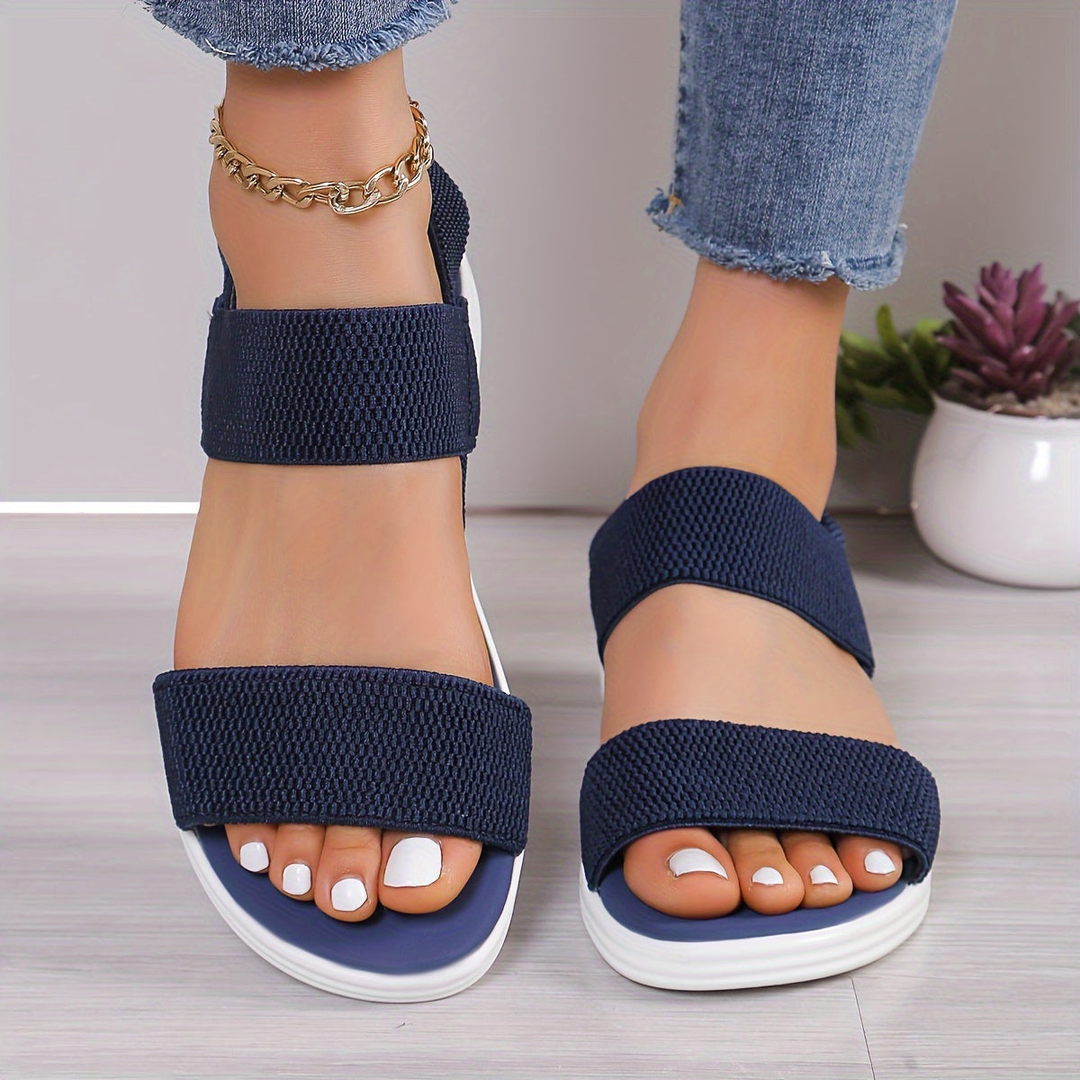 Tilda | Women's Arch-Support Elastic Strap Platform Sandals