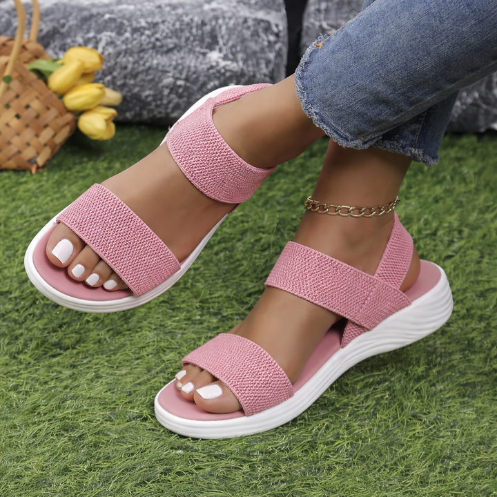 Tilda | Women's Arch-Support Elastic Strap Platform Sandals