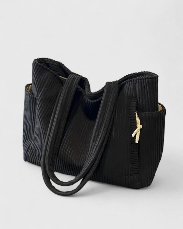 Wren | Women's Corduroy Large Capacity Shoulder Tote Bag