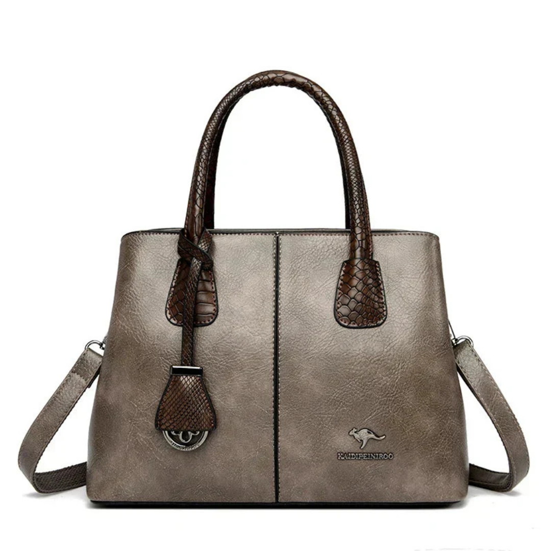 Wren | Women's Leather Structured Top-Handle Handbag Sophisticated