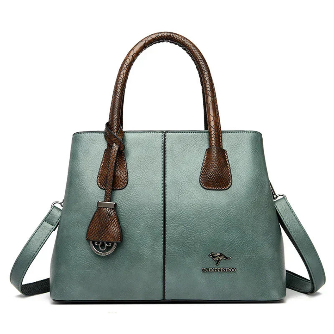 Wren | Women's Leather Structured Top-Handle Handbag Sophisticated