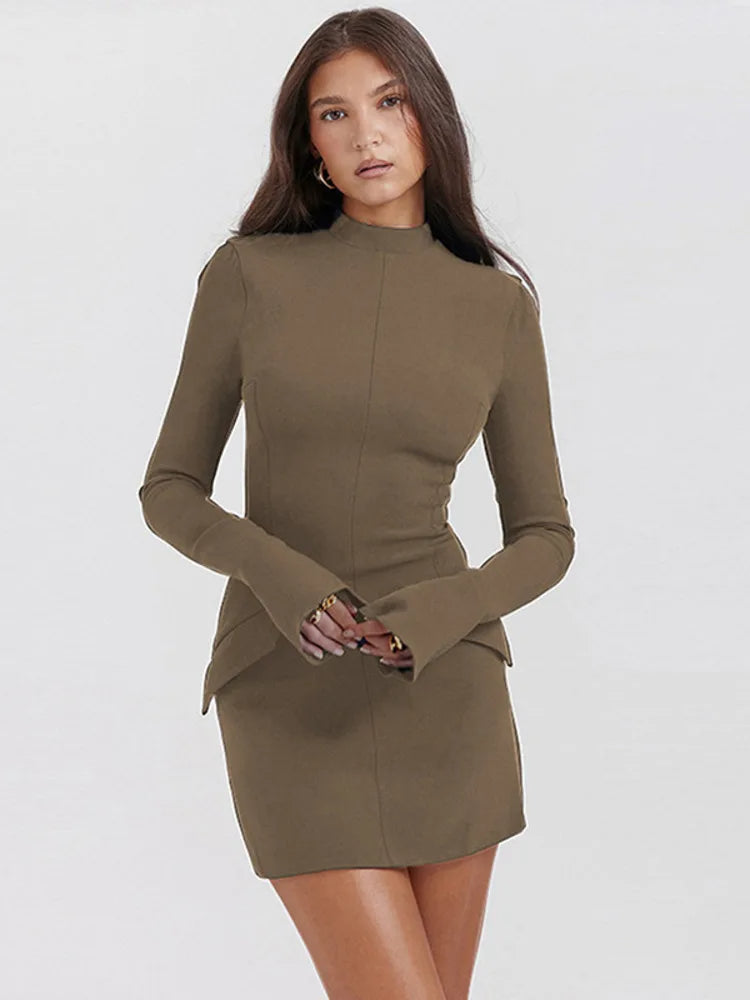 Cargo Mini Dress | Adjustable Fit with Pockets