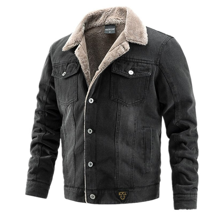 Men's Denim Jacket | Warm Lined Classic Fit